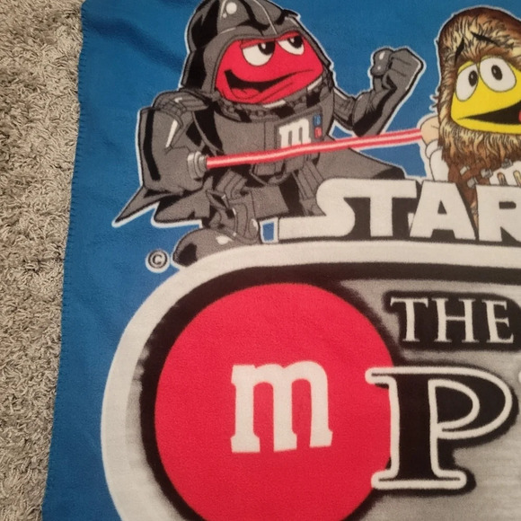 M&M and Star Wars Blanket - Picture 3 of 6